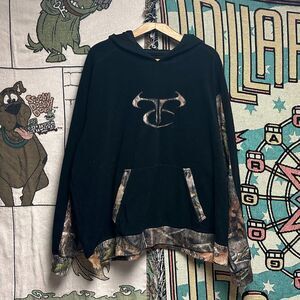 Camo Fleece Pullover‎ Hoodie